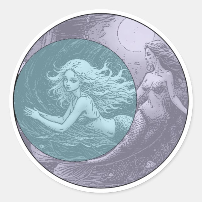 Rond Sticker Symbology Twins (Devant)