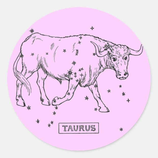 Rond Sticker Taurus (Devant)