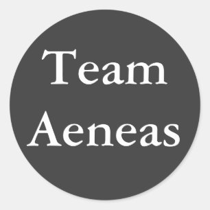 Rond Sticker Team Aeneas
