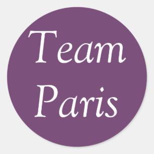 Rond Sticker Team Paris