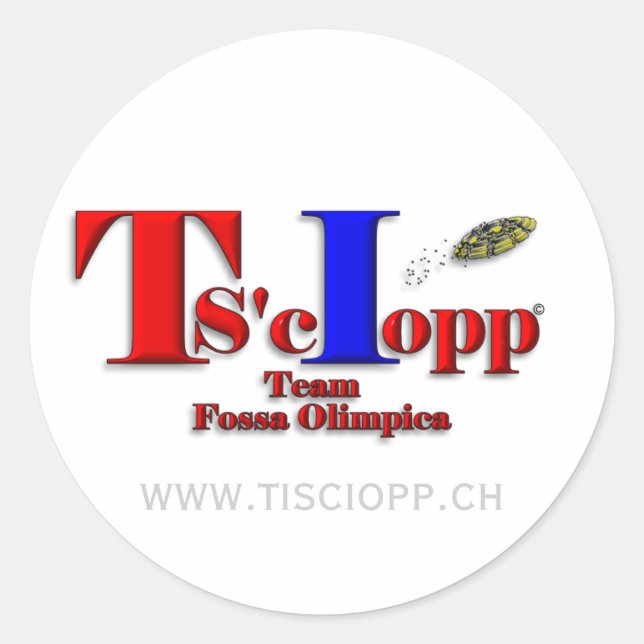 Rond Sticker Team TIS'ciopp (Devant)