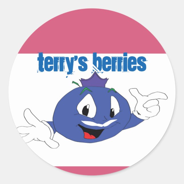 Rond Sticker Terry's Berries 20 feuilles (Devant)