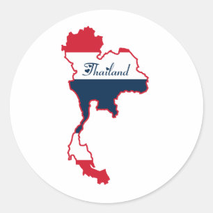 Rond Sticker thaïlandais