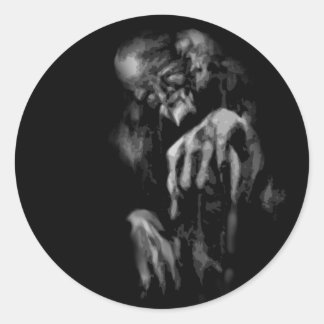 Rond Sticker "The Crypt"