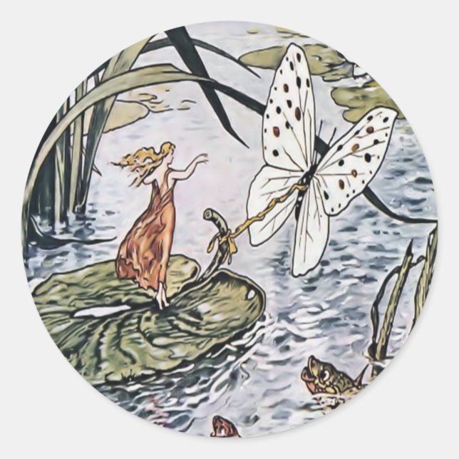 Rond Sticker Thumbelina (Devant)