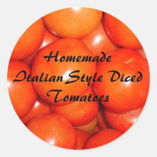 Rond Sticker tomates