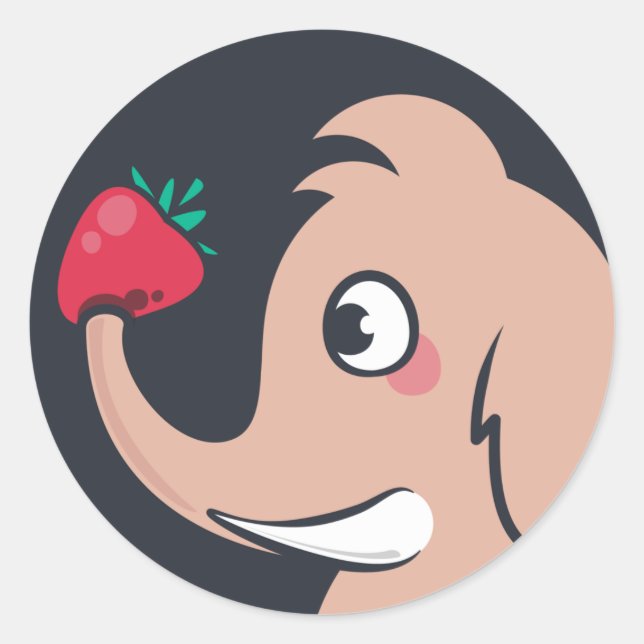 Rond sticker Tooot.im par Mordech (Devant)