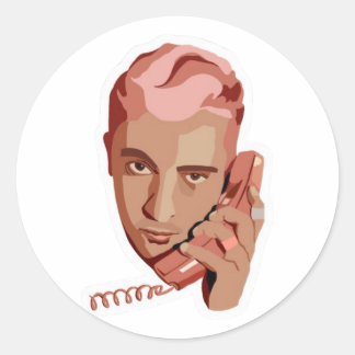 Rond Sticker Tyler Rose
