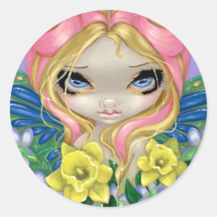 Rond Sticker "Un peu de printemps"