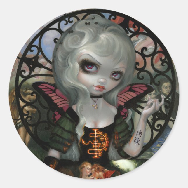 Rond Sticker "Unseelie Court : Lust" (Devant)