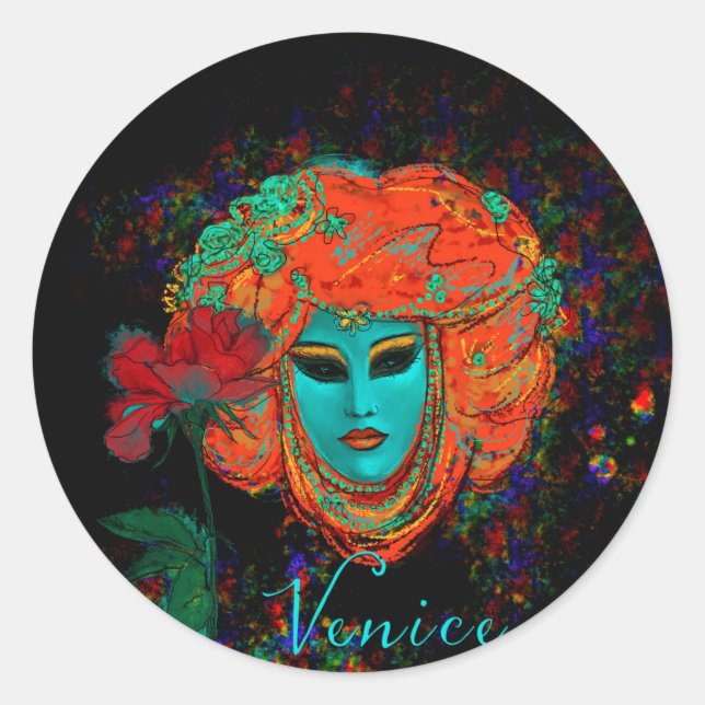 Rond Sticker Venice (Devant)