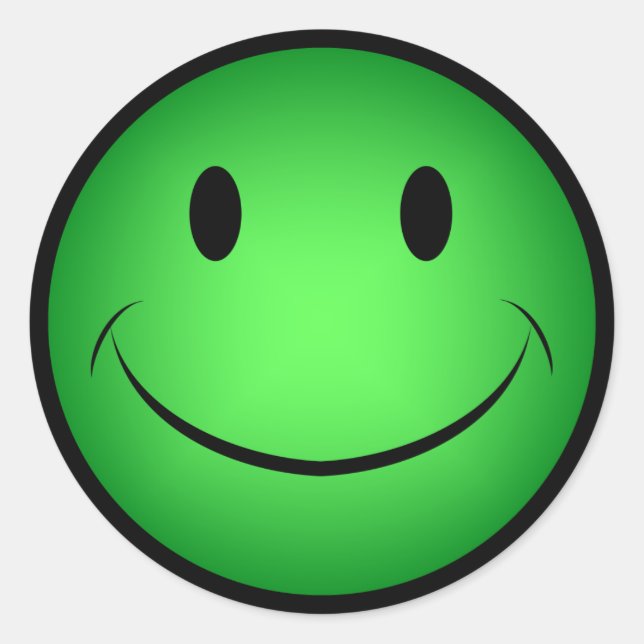 Rond Sticker vert (Devant)