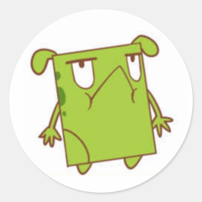 Rond Sticker vert VIPKID (Devant)