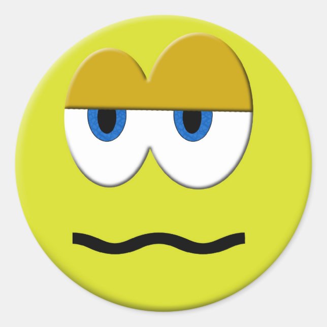 Rond Sticker Visage (Devant)