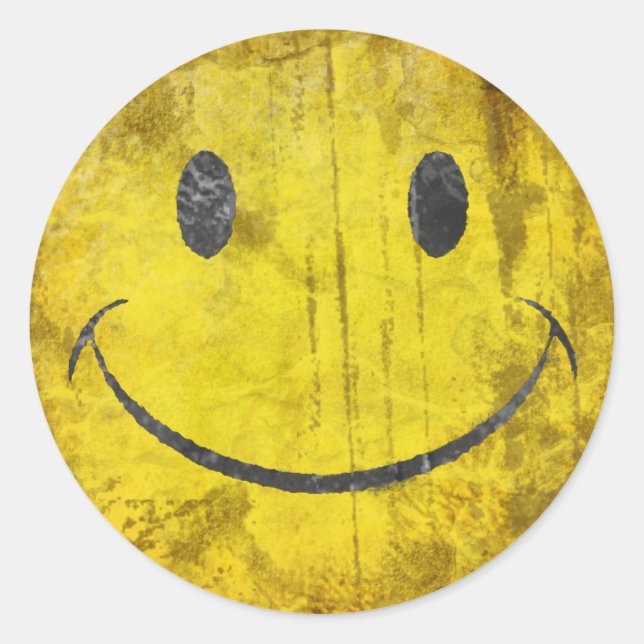 Rond Sticker Visage Perdu (Devant)