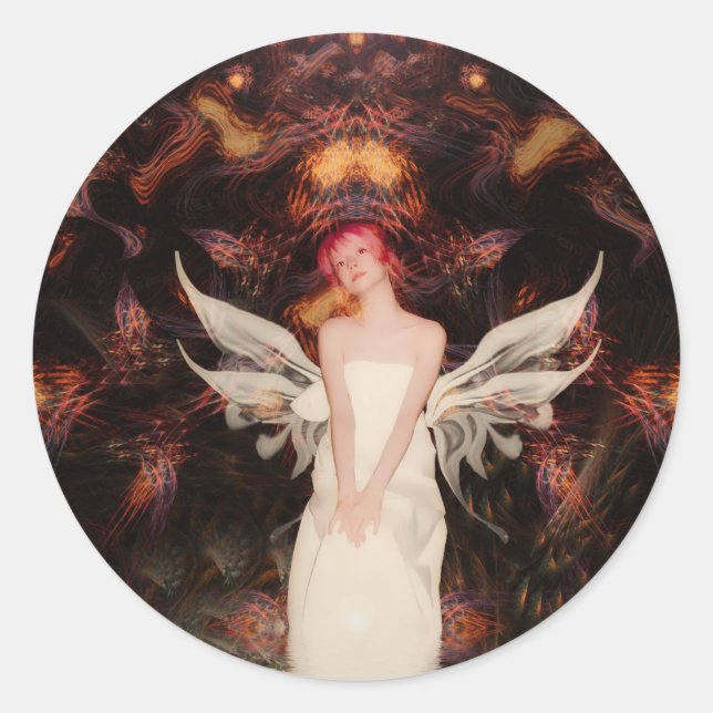 Rond Sticker WaitingWings (Devant)