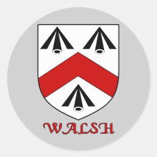 Rond Sticker Walsh Falimy Shield