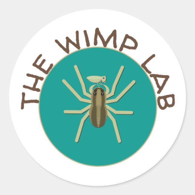 Rond Sticker Wimp Lab (Devant)
