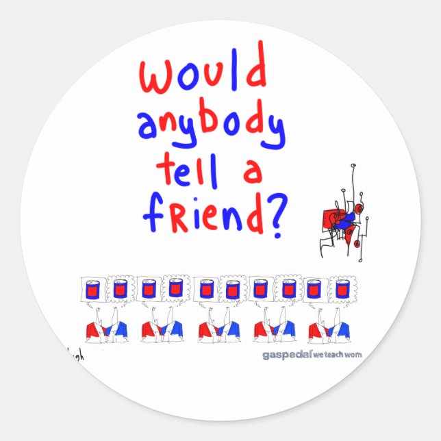 Rond Sticker WOM (Devant)