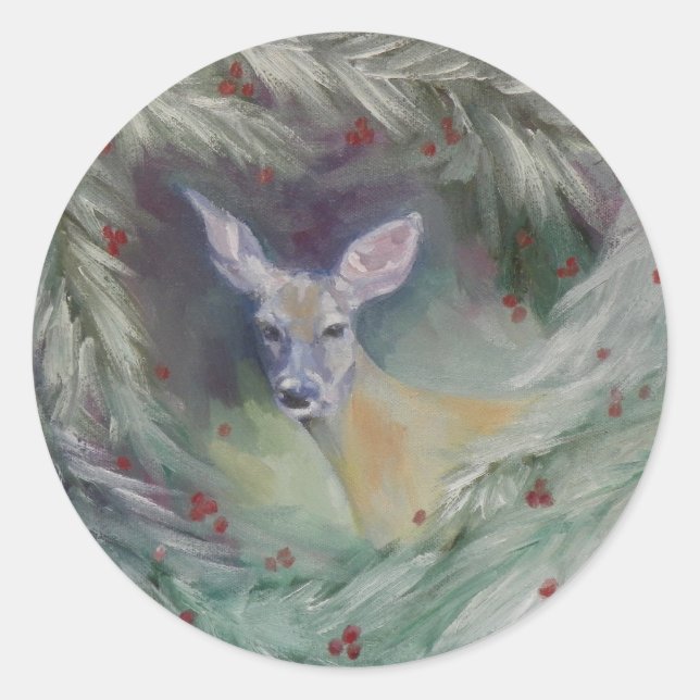 Rond Sticker Woodland Spirit (Devant)