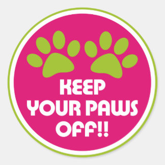Rond Sticker Woof