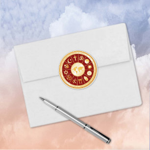 Rond Sticker World of Faith Round
