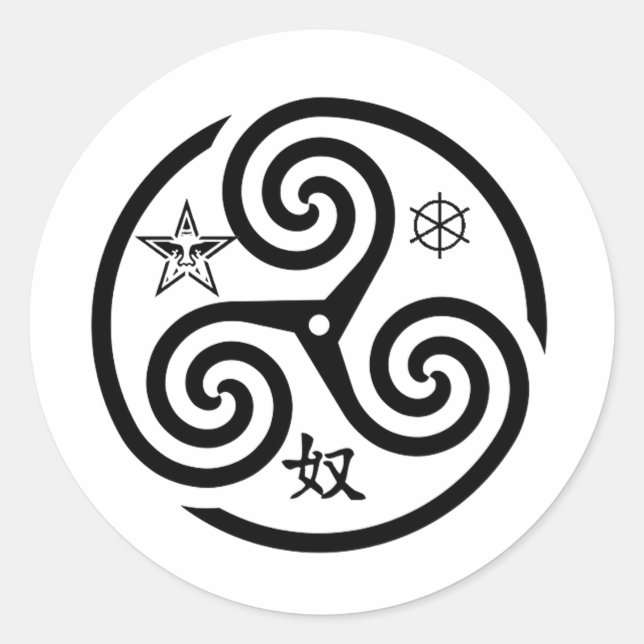 Rond Sticker YMO (Devant)