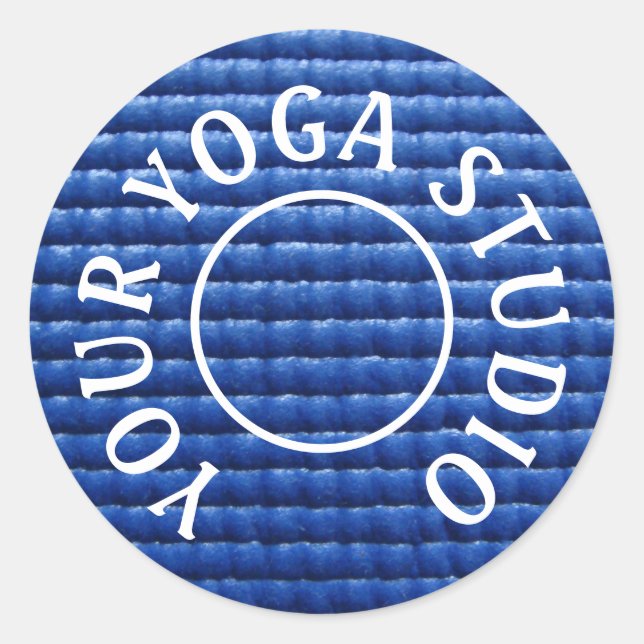 Rond Sticker Yoga Mat (Devant)