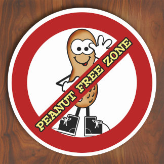 Rond Sticker Zone sans arachide