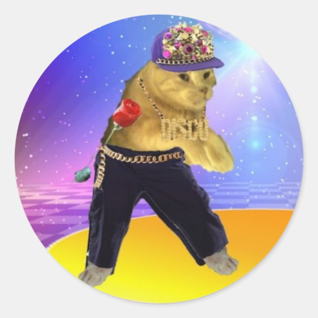 ROND STINKY STICKER (Devant)