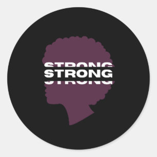 Rond Strong ⎢Personalized Sticker