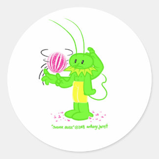 Rond Sugar Bug 1 no title Sticker