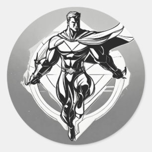 Rond Superman volant Sticker coupe personnalisée