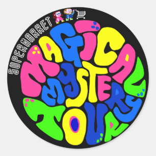 Rond Supermarché - Sticker Magique Mystery Tour