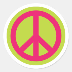Rond Symbole de paix 01 Sticker