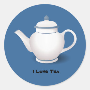 Rond Thé : I Love Tea sticker