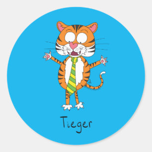 Rond Tieger Tiger avec sticker cravate