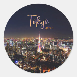 Rond Tokyo Japon Sticker Souvenir souvenir cadeau japon
