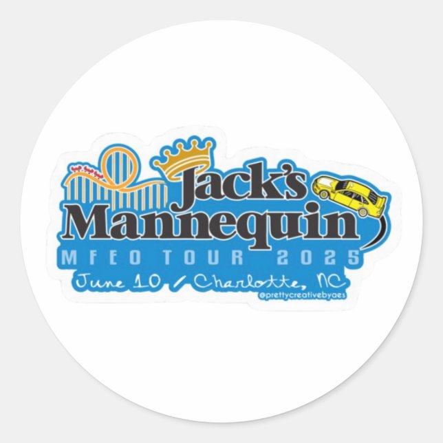 Rond Tour JM MFEO - Sticker Charlotte (Devant)