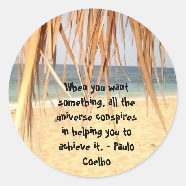 Rond Tout l'Univers Conspires Sticker (Devant)