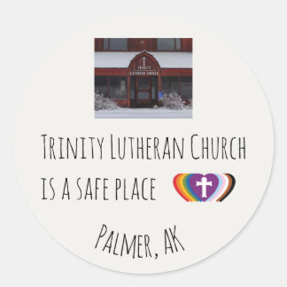 Rond Trinity Safe Place Sticker Set 