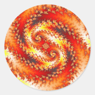 Rond Twinblazer - Sticker fractal