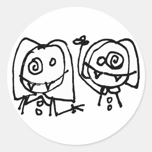 Rond Twitarté Juste Tête Sm Sticker (Devant)