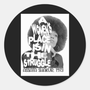 Rond Un Sticker Ata Shakur pour femmes