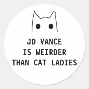 ROND VANCE CAT STICKER