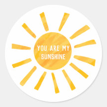 Vous Êtes Mon Sticker Sunshine