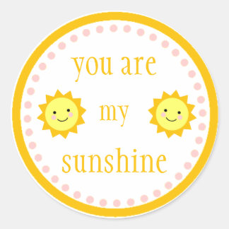 Rond Vous Êtes Mon Sticker Sunshine