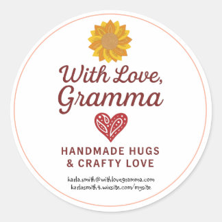 Rond With Love, Gramma Sticker