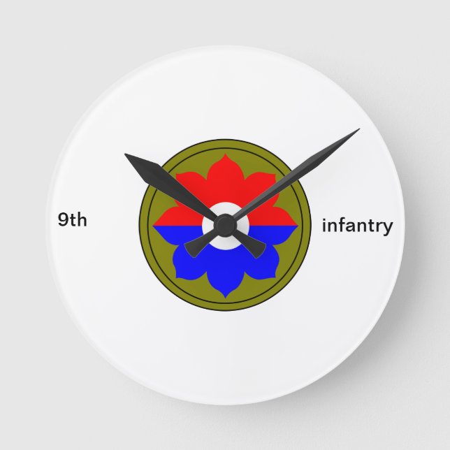 Ronde 9e horloge d'infanterie (Recto)