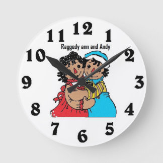Ronde Afrique américaine et Andy Wall Horloge
